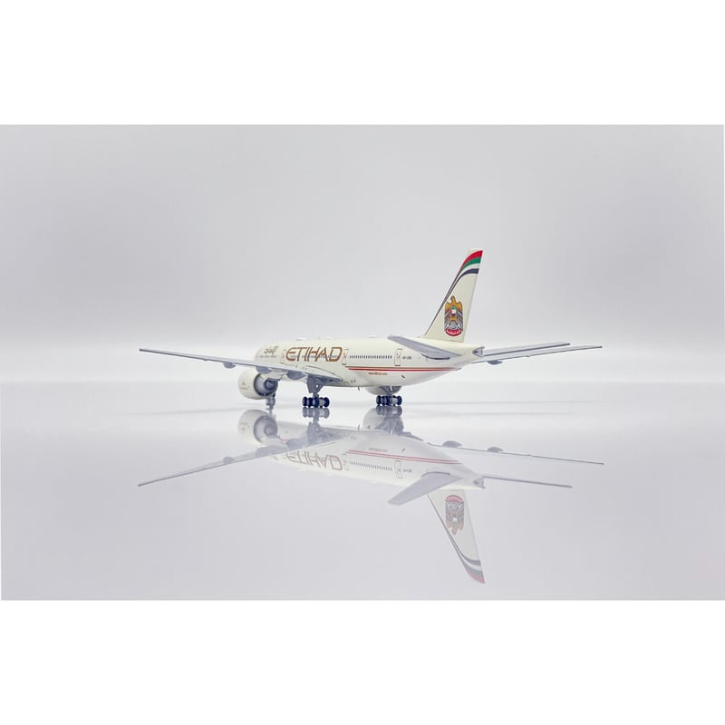Jcwings エティハド航空 777-200LR A6-LRE 1/400 JC Wings 1:400 Boeing 777-200LR: Etihad Airways 