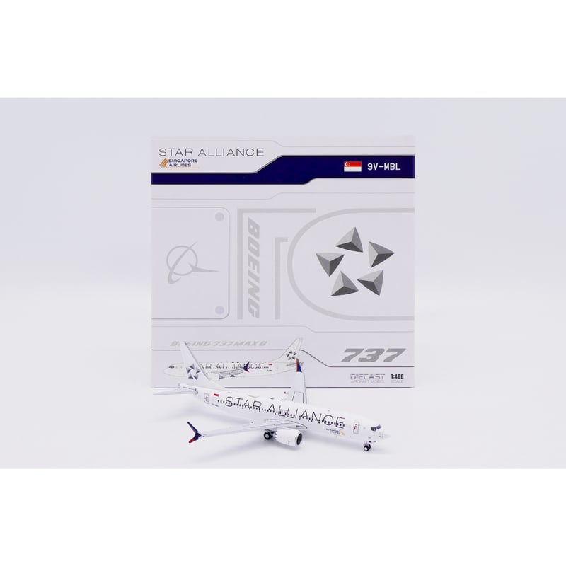 限時セール】【お取り寄せ商品】1/400 737 MAX 8 シンガポール航空