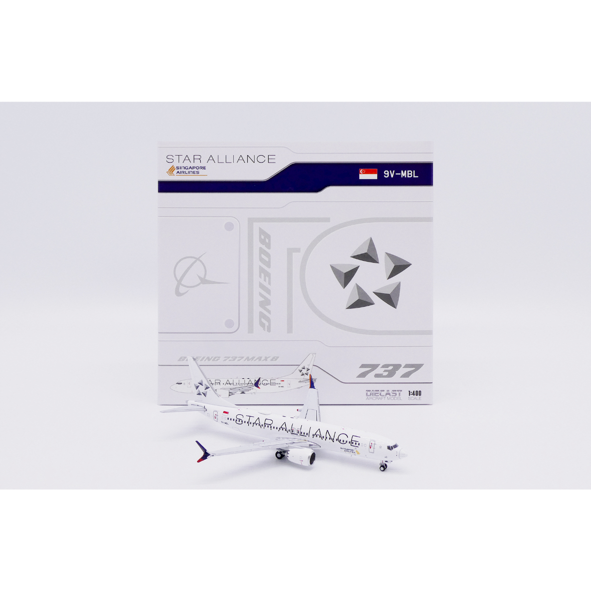 限時セール】【お取り寄せ商品】1/400 737 MAX 8 シンガポール航空