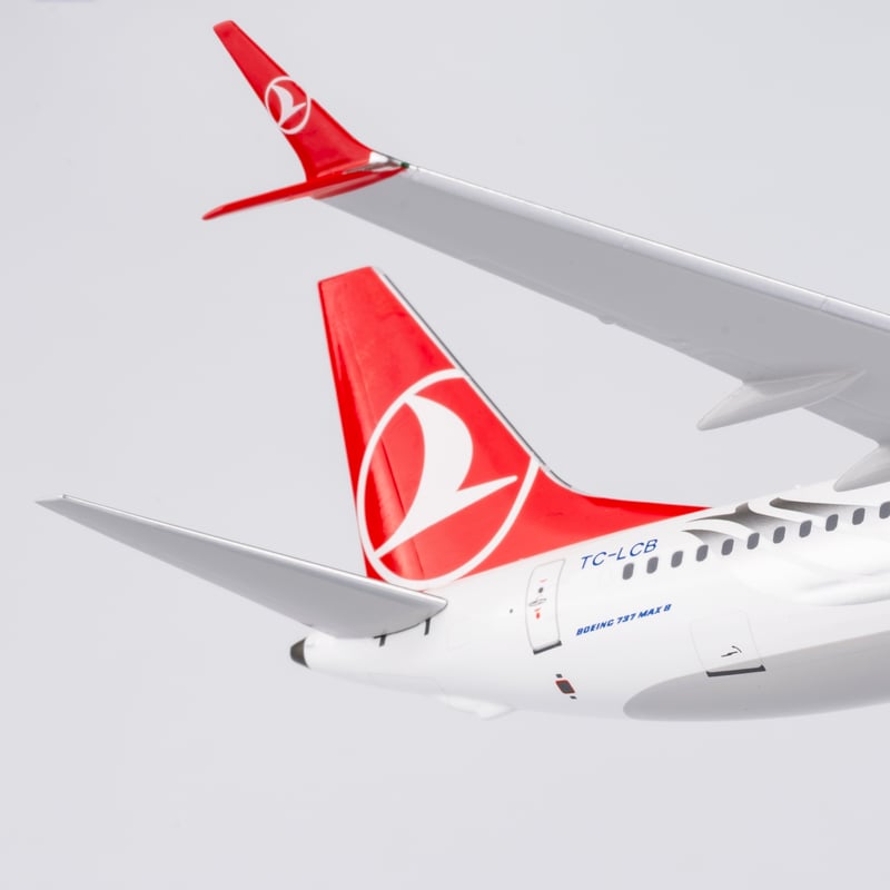 お取り寄せ商品】1/200 737 MAX 8 ターキッシュ・エアラインズ TC-LC
