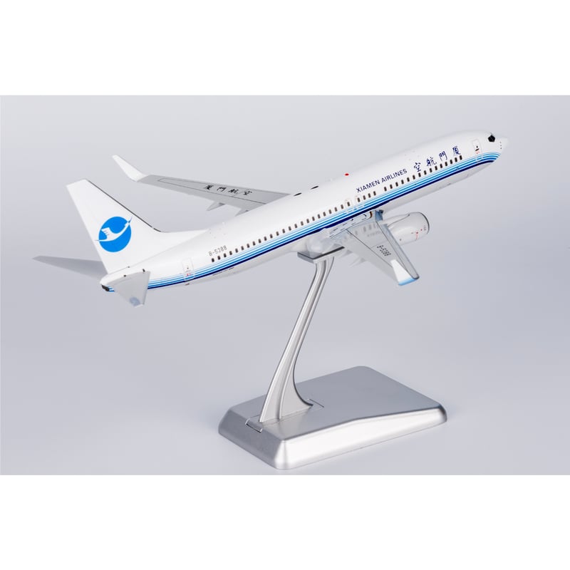 厦門航空 B737 MAX エンジン タグ ディスプレイ 白 六角形 厦門航空 B737 MAX エンジン タグ ディスプレイ 白 六角形
