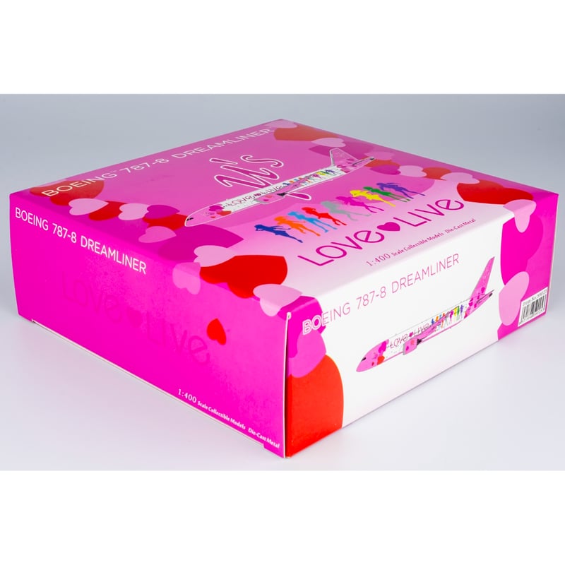 非売品・新商品情報】1/400 787-9 ラブライブ JA01LL | ひこーきちゃん