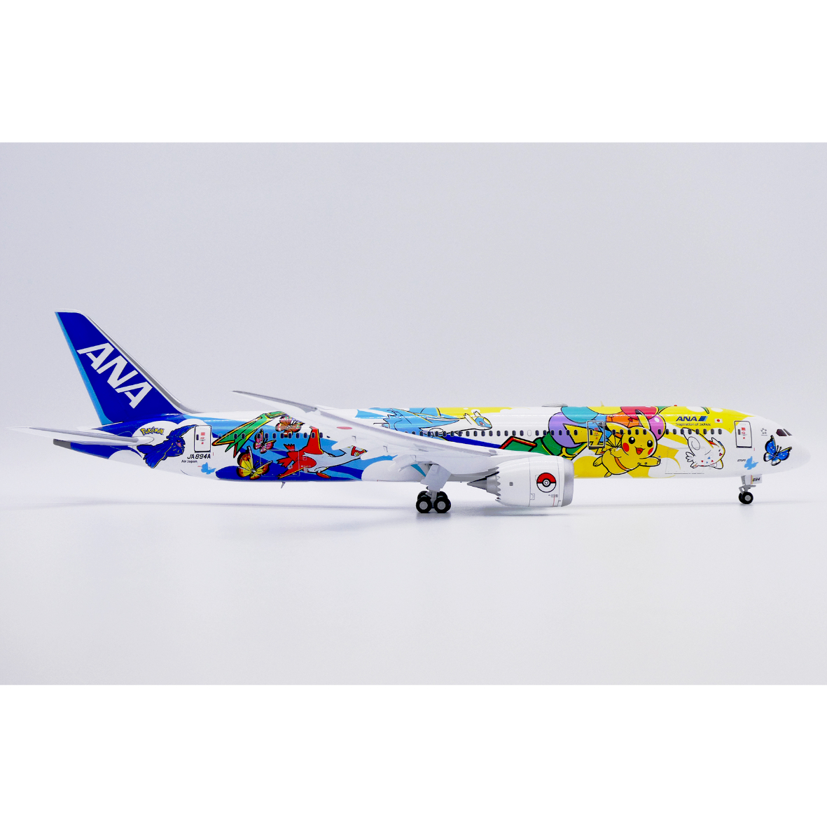 非売品・新商品情報】1/200 787-9 ANA「ピカチュウジェット NH」 JA89
