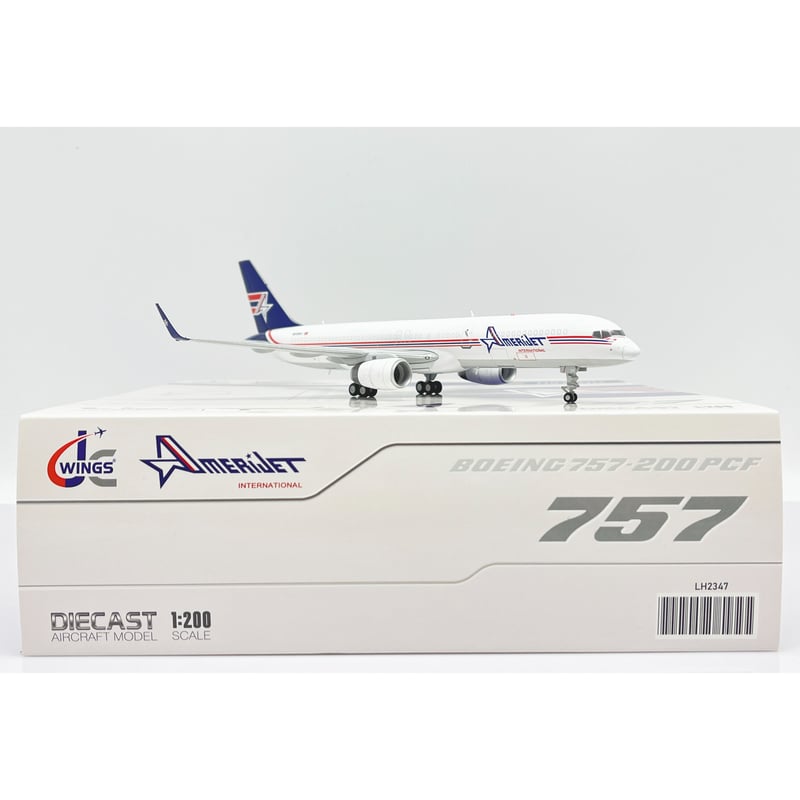 お取り寄せ商品】1/200 757-200(PCF) アメリジェット・インターナショ