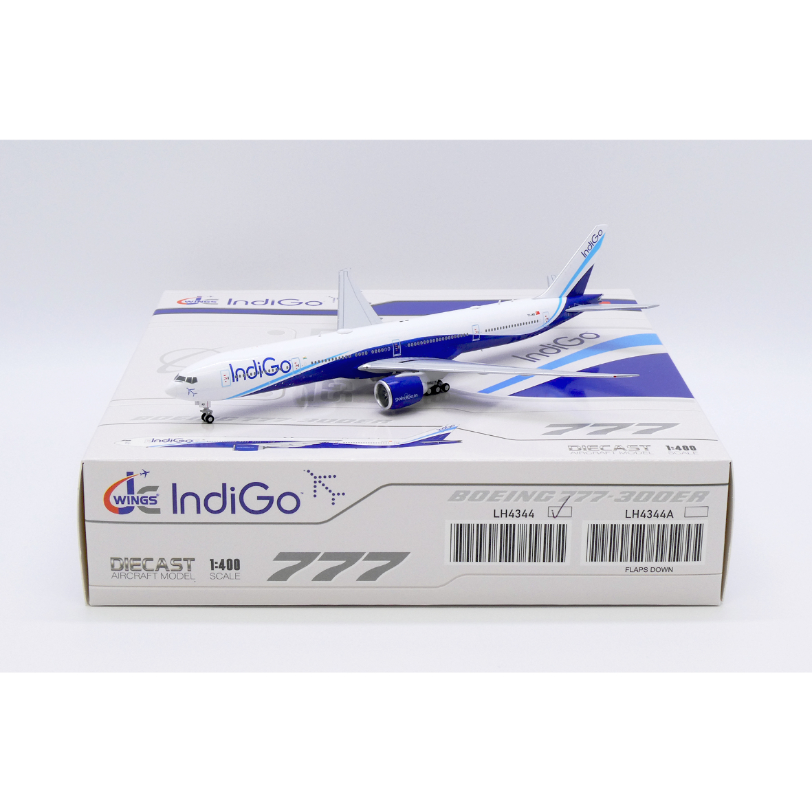 インディゴ 777-300ER TC-LKD 1/400 Phoenix 777-300ER インディゴ航空 TC-LKD 1/400[11812]