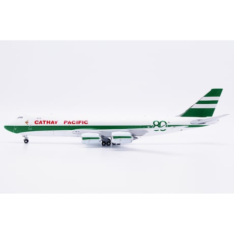 1/400 キャセイパシフィック 747-8F B-LJE 80周年 HX 1/400 747-8F キャセイパシフィック航空「キャセイ80周年記念塗装」 B