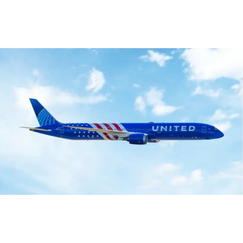 先割予約15％OFF】1/400 787-10 ユナイテッド航空 「America 2