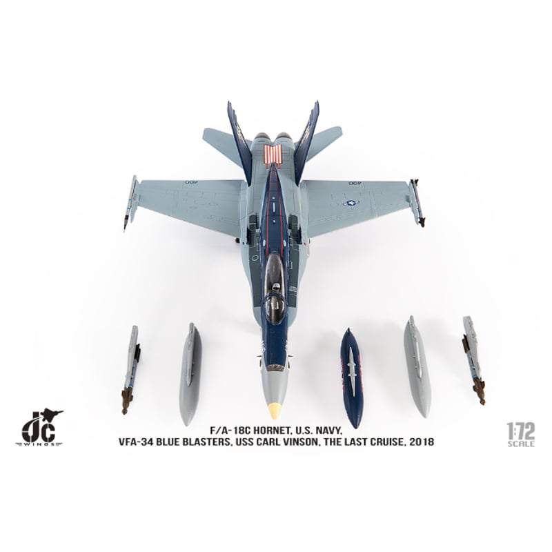 限時セール】【お取り寄せ商品】1/72 F/A-18C アメリカ海軍 VFA-34