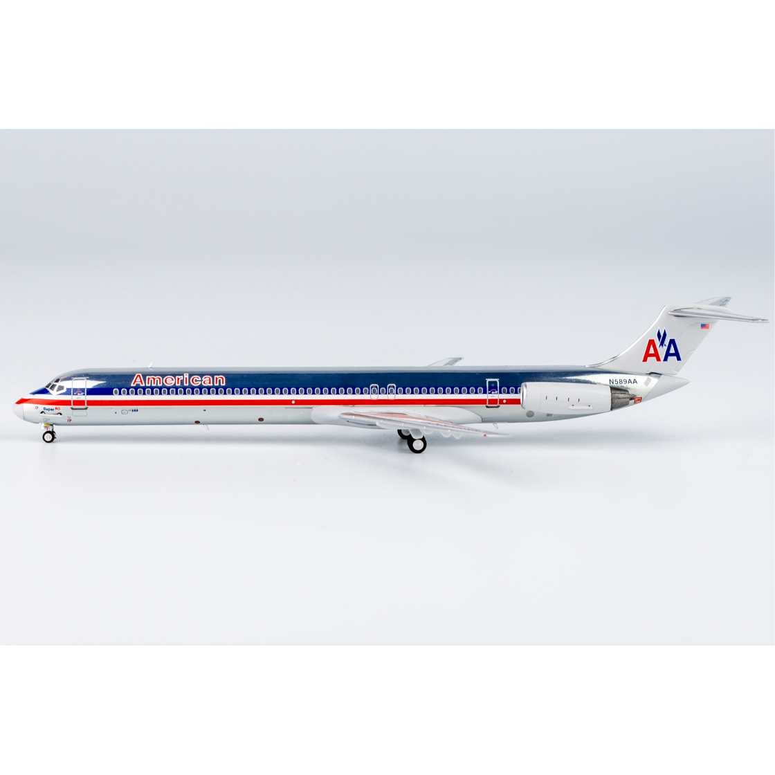 1/400 MD-83 アメリカン航空 N589AA | ひこーきちゃん