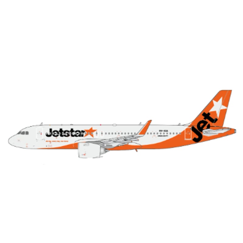 先割予約15％OFF】1/400 A320NEO ジェットスター VH-A5A | ひ