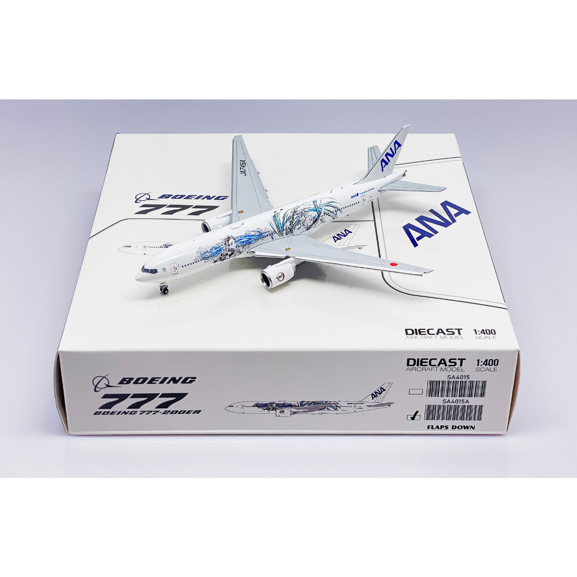 非売品・新商品情報】1/400 777-200ER ANA「鬼滅の刃 じぇっと ‐参‐」 J