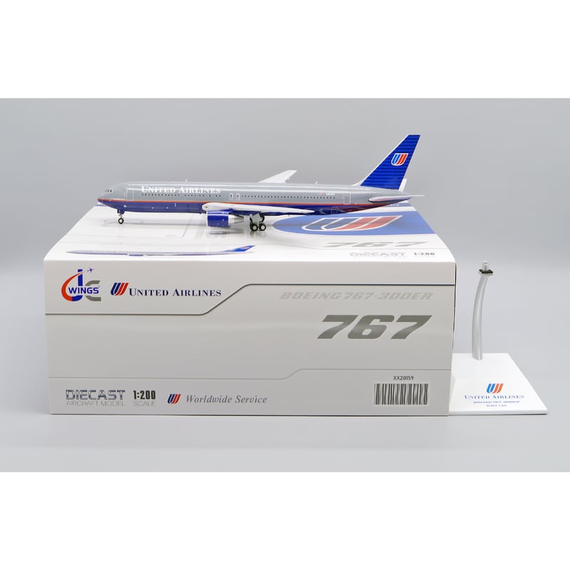 お取り寄せ商品】1/200 767-300ER ユナイテッド航空 N66