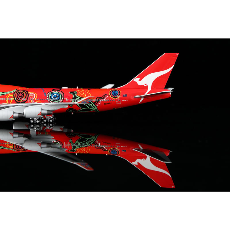 お取り寄せ商品】1/400 747-400 カンタス航空「Wunala Dreaming