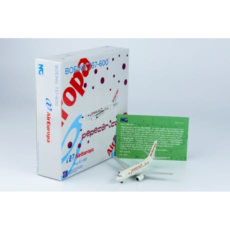 【お取り寄せ商品】1/400    737-600    エア・ヨーロッパ [pepecar.com塗装]   EC-IND