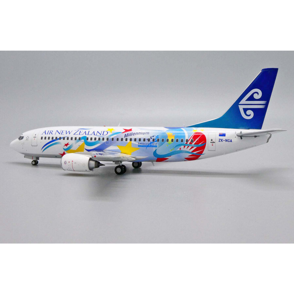 ⭐️新品未開封⭐️【激レア】SKYMARKS EZNIS航空 模型 廃盤 お取り寄せ商品】1/200 737-300 ニュージーランド航空