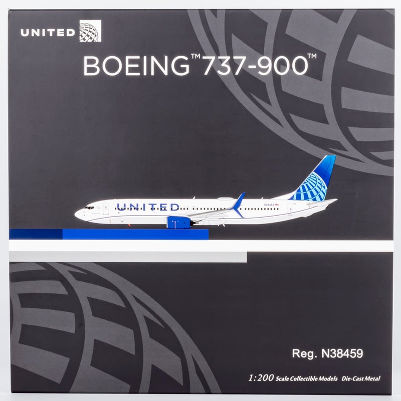 ユナイテッド航空 737-900ER N38459 1/200 ユナイテッド航空 737-900ER N38459 1/200