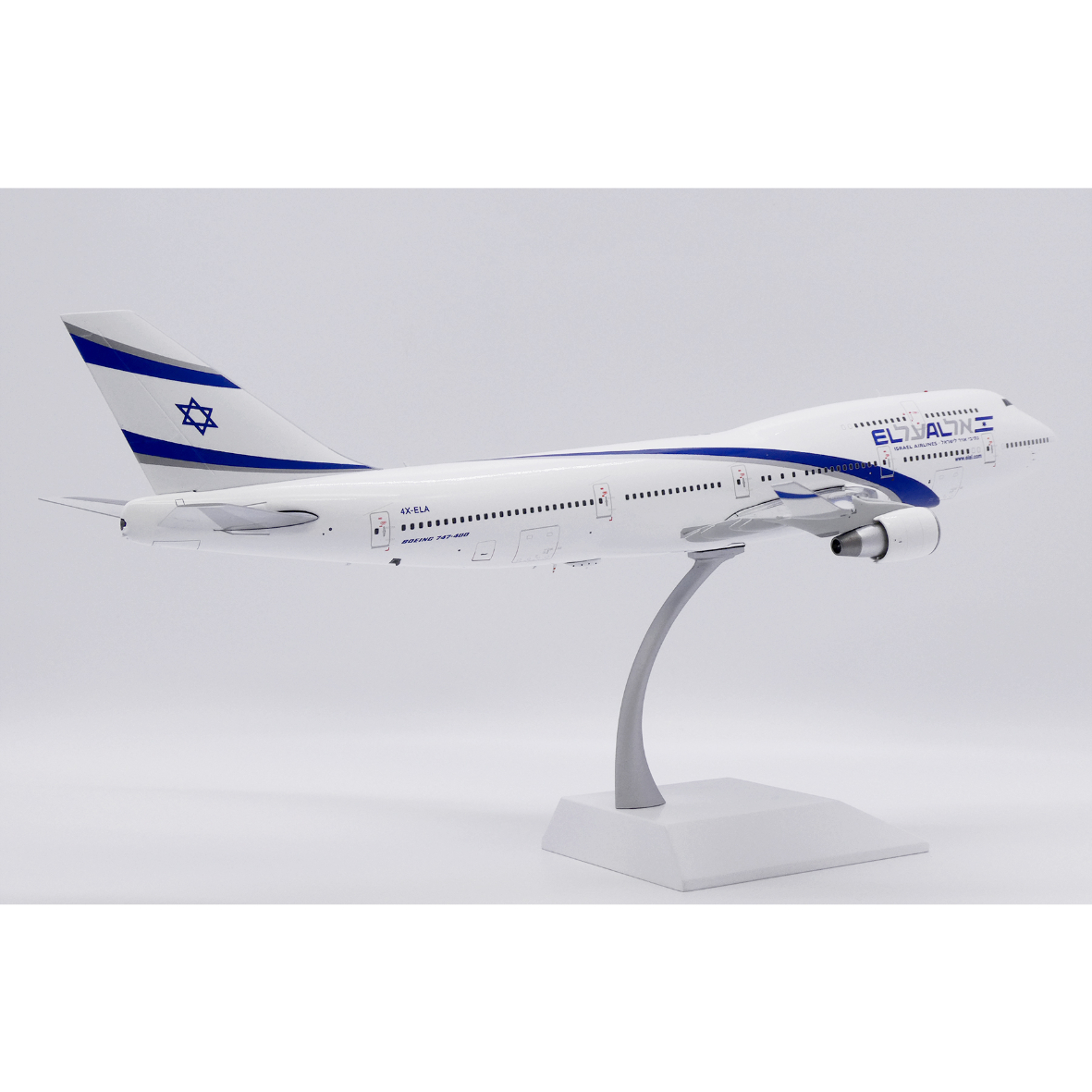お取り寄せ商品】1/200 747-400 エルアル・イスラエル航空 4X-ELA