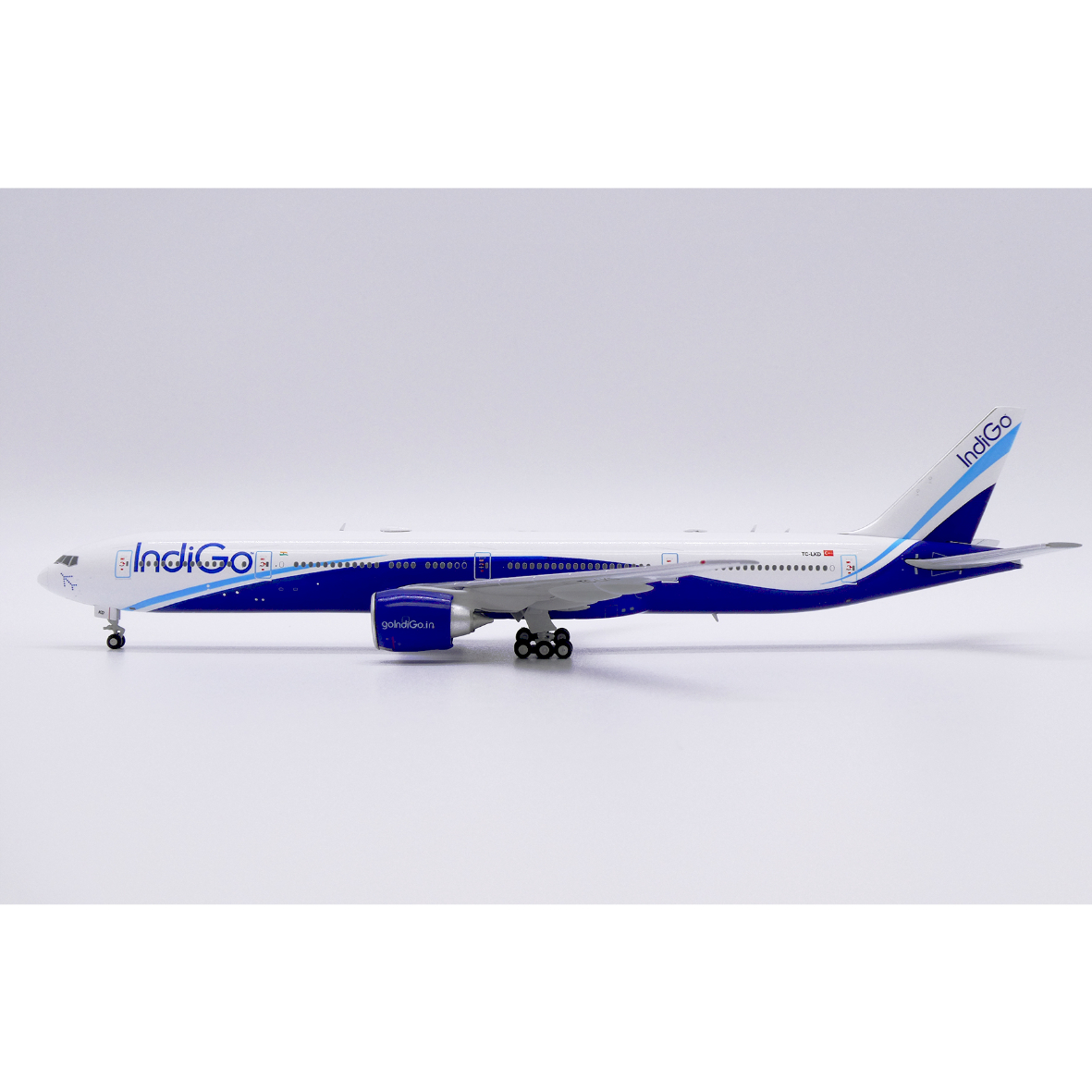 インディゴ 777-300ER TC-LKD 1/400 お取り寄せ商品】1/400 777-300ER インディゴ航空 TC-LKD | ひこ