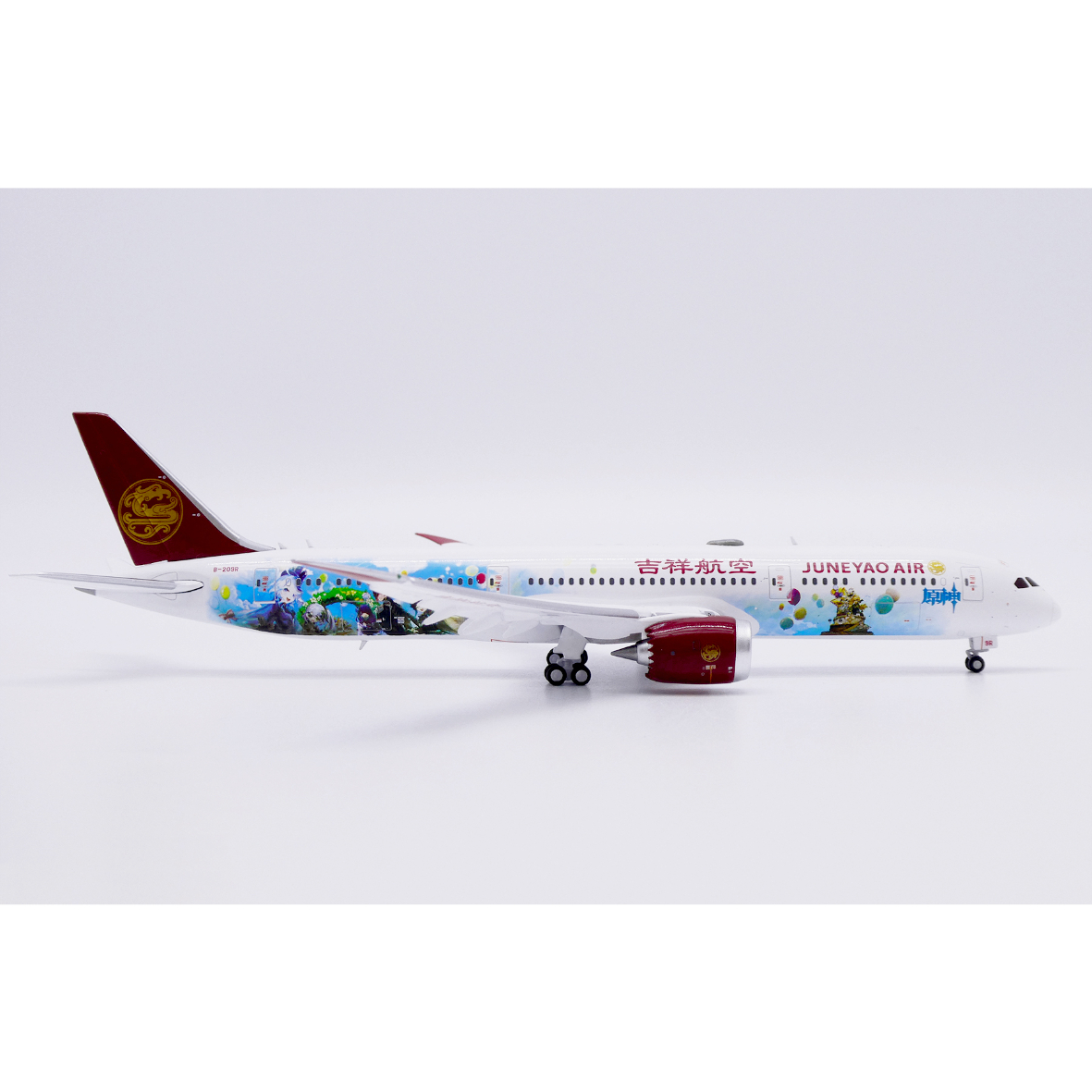お取り寄せ商品】1/400 787-9 吉祥航空「原神号特別塗装機」 B お取り寄せ商品】1/400 787-9 吉祥航空「原神号特別塗装機」 B