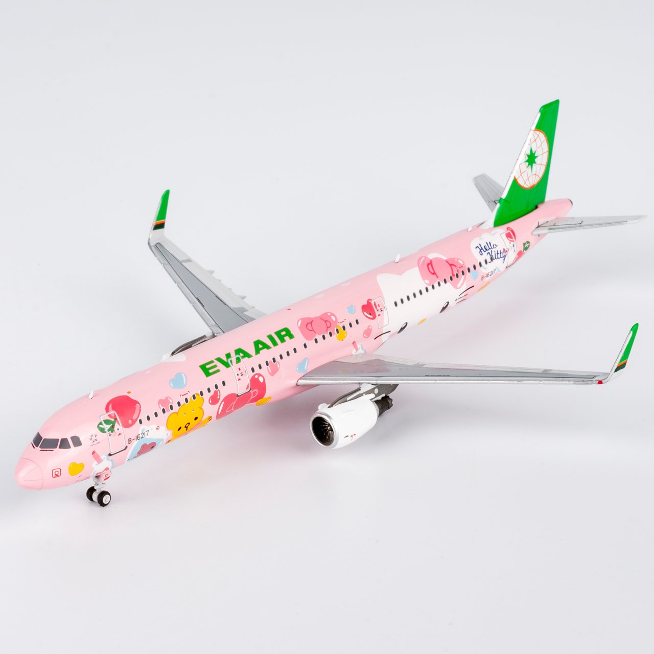 1/400 A321-200/w エバー航空「ハローキティジェット ピンキージェット