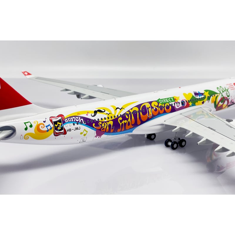 お取り寄せ商品】1/200 A340-300 スイス国際航空「San Francisc お取り寄せ商品】1/200 A340-300 スイス国際航空「San Francisc