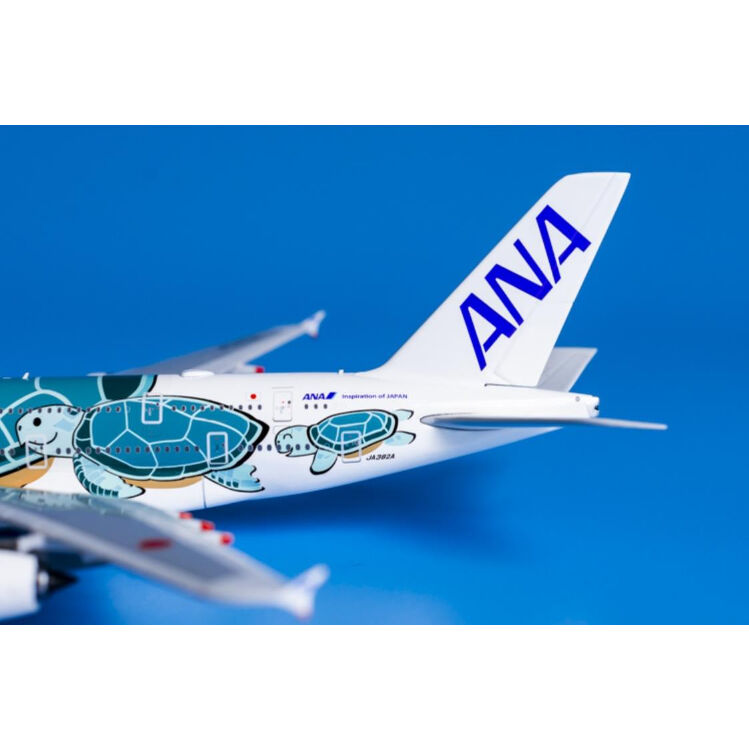 非売品・新商品情報】1/400 A380 ANAフライングホヌ ハワイの「海