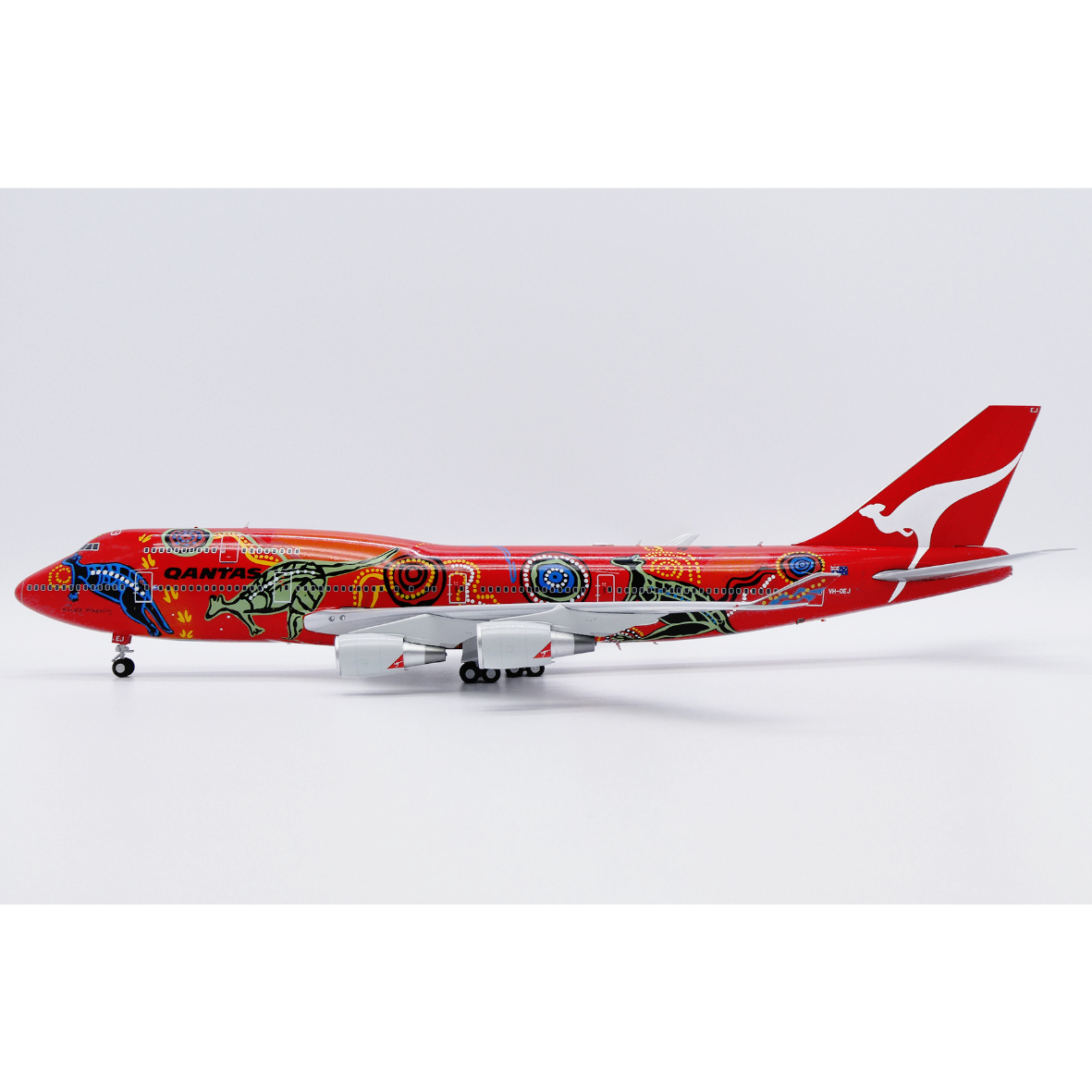 お取り寄せ商品】1/200 747-400 カンタス航空「Wunala