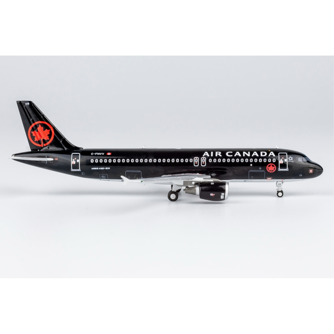 お取り寄せ商品】1/400 A320-200 エア・カナダ 「真っ黒な新塗装