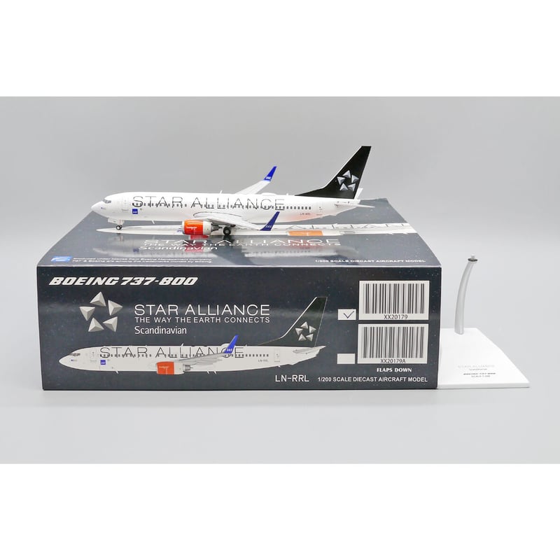 お取り寄せ商品】1/200 737-800 スカンジナビア航空[スターアライ お取り寄せ商品】1/200 737-800 スカンジナビア航空[スターアライ