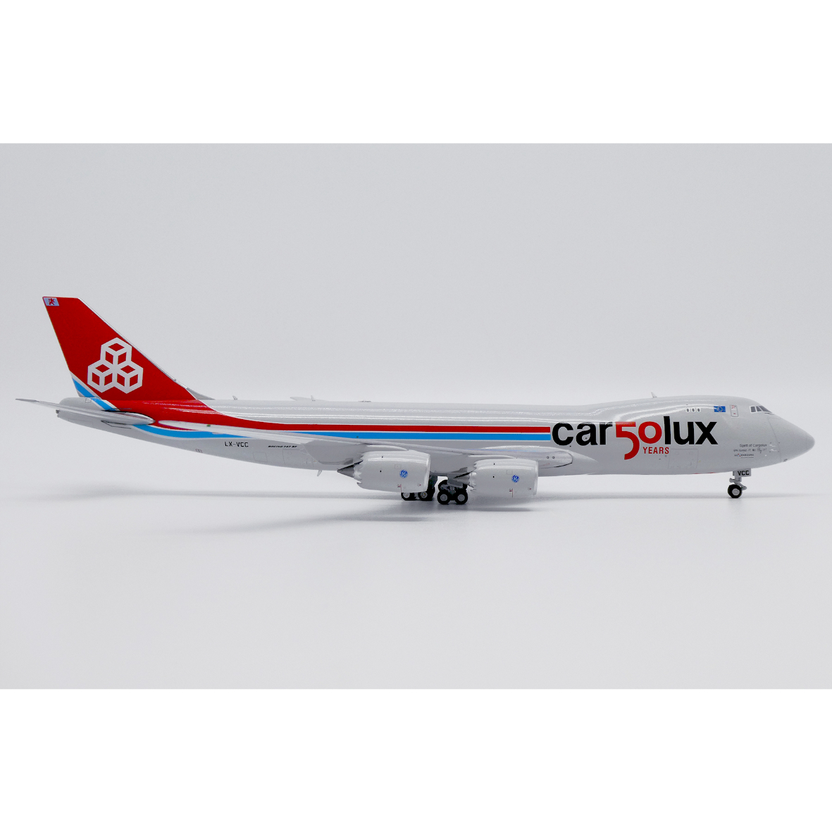 お取り寄せ商品】1/400 747-8F カーゴルクス「カーゴルクス50周年記念