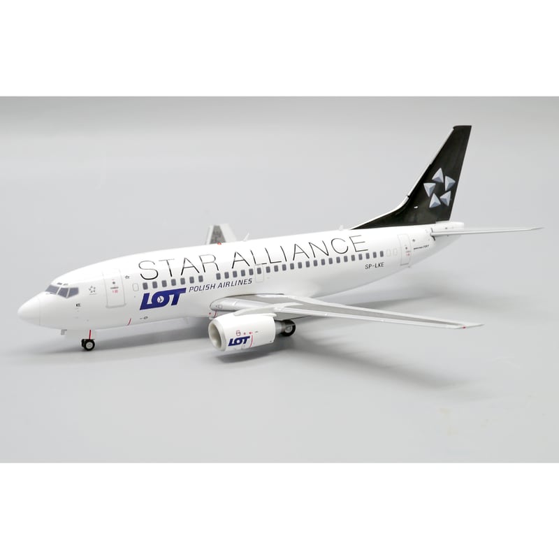 お取り寄せ商品】1/200 737-500 LOTポーランド航空「スターア