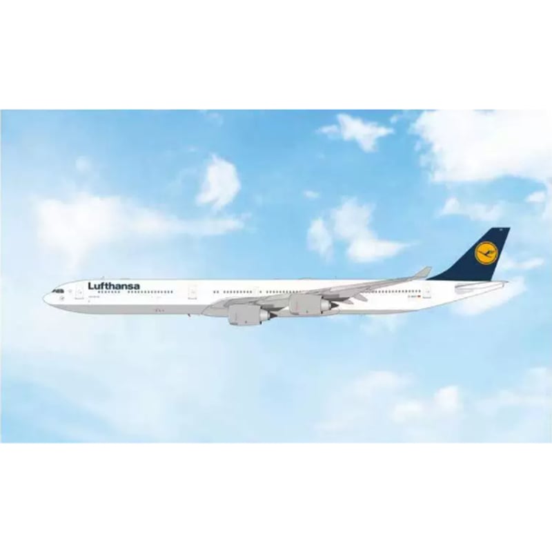 先割予約15％OFF】1/400 A340-600 ルフトハンザ航空 D-AIHY |