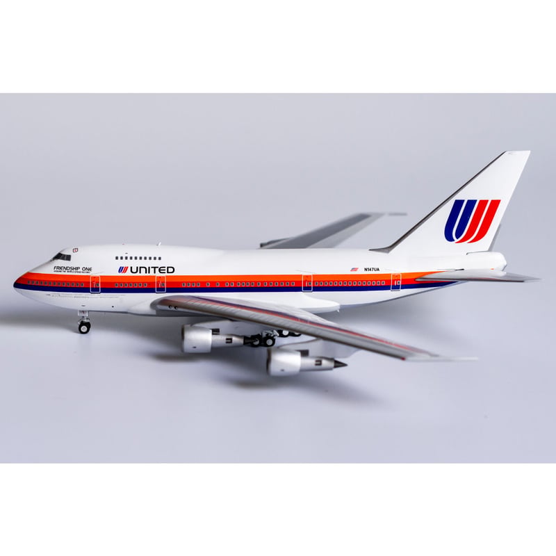 航空機・ヘリコプター 1/400United Airlines B747SP 1/400 747SP ユナイテッド航空 [Friendship One] N147U