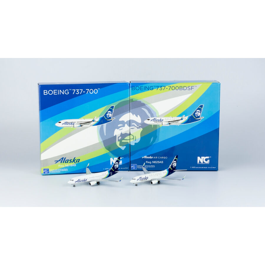 アラスカエアカーゴ 737-700BDSF N625AS 1/400 アラスカエアカーゴ 737-700BDSF N625AS 1/400 1/400 Alaska Air