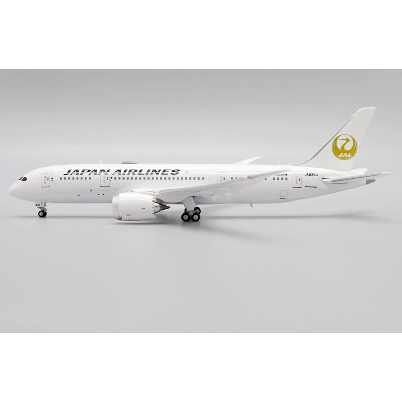 非売品・新商品情報】1/400 787-8 JAL[金の鶴丸ロゴ] JA835J