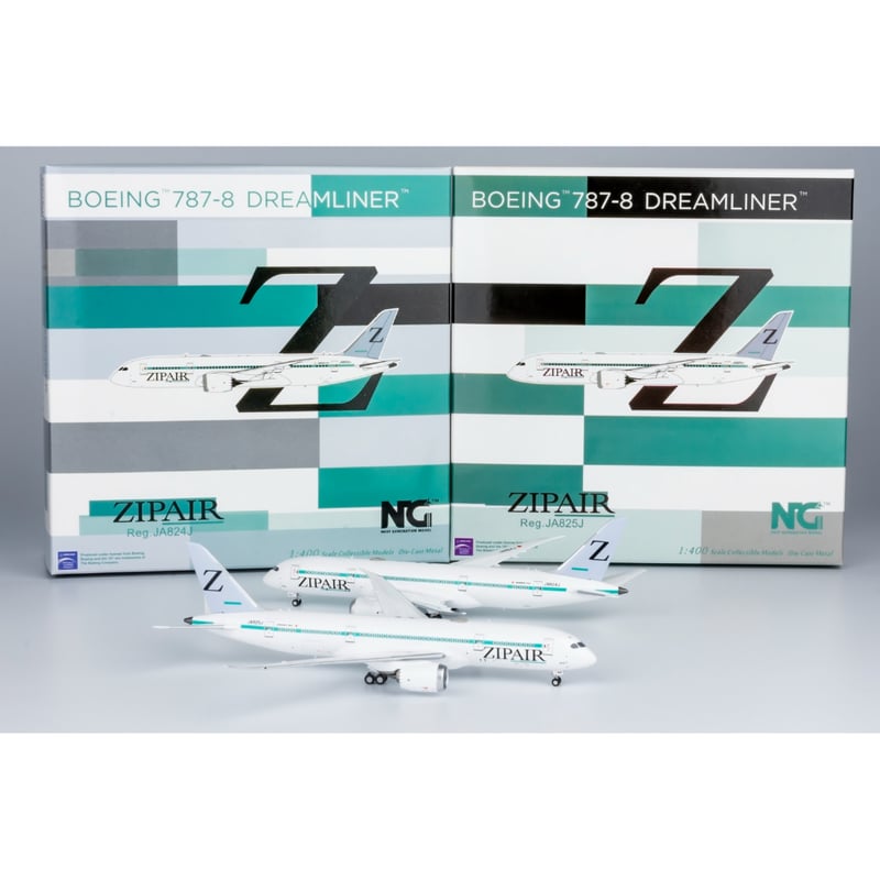 非売品・新商品情報】1/400 787-9 ジップエア旧塗装 JA824J | ひこーき