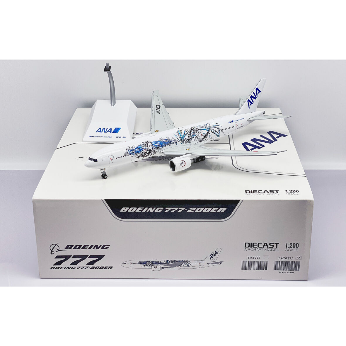 非売品・新商品情報】1/200 777-200ER ANA「鬼滅の刃 じぇっと