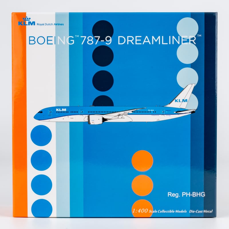 お取り寄せ商品】1/400 787-9 KLMオランダ航空「王冠なしのKLMロゴ」