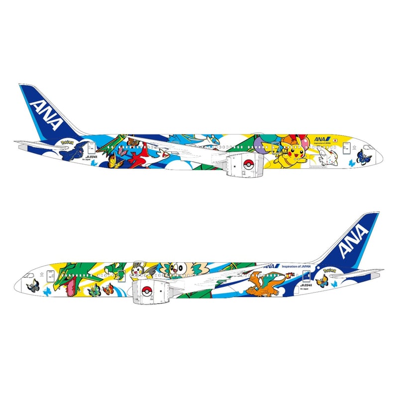 ANA 787-9 ピカチュウジェット Phoenix JA894A 1:400-