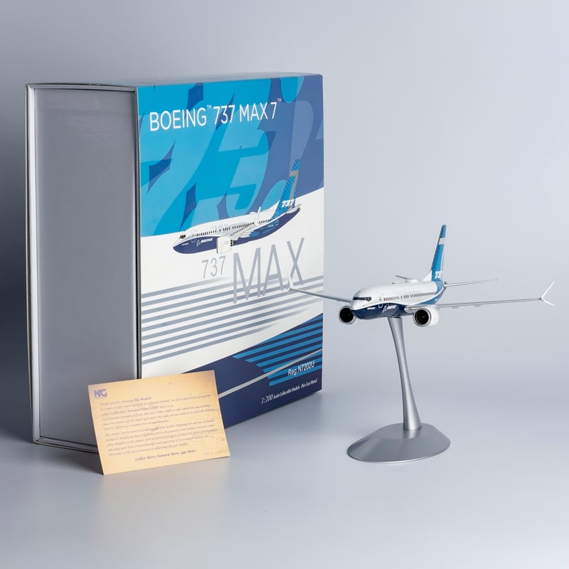 お取り寄せ商品】1/200 737 MAX 7 ボーイング社ハウスカラー N72 お取り寄せ商品】1/200 737 MAX 7 ボーイング社ハウスカラー N72