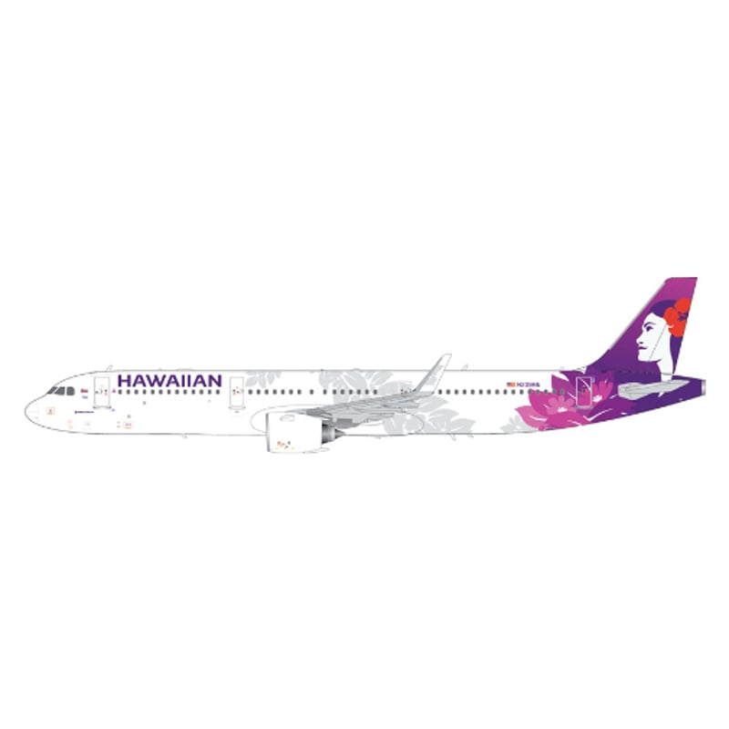 先割予約15％OFF】1/200 A321neo ハワイアン航空 N209HA スタンド