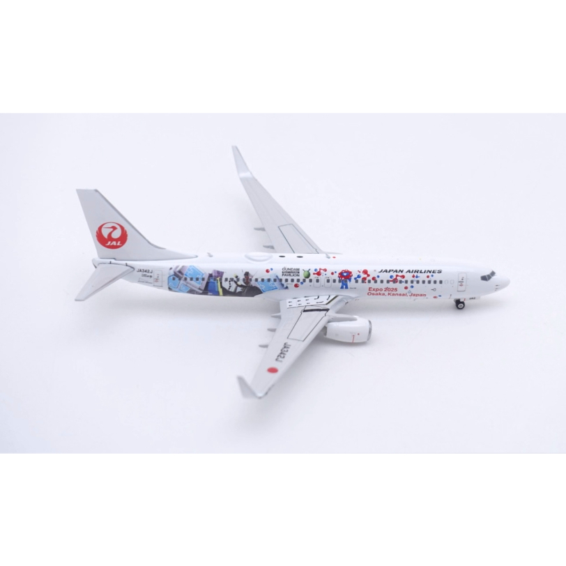 非売品・新商品情報】1/400 737-800 JAL [ガンダムJET特別塗装機 ]