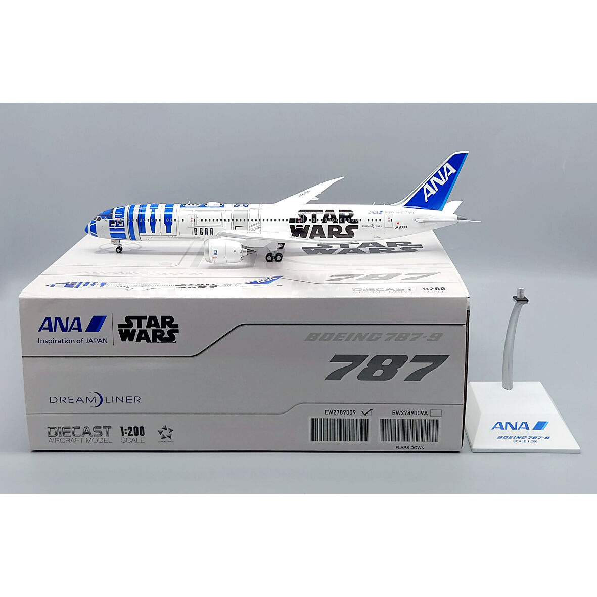非売品・新商品情報】1/200 787-9 ANA R2D2 JA873A | ひこー