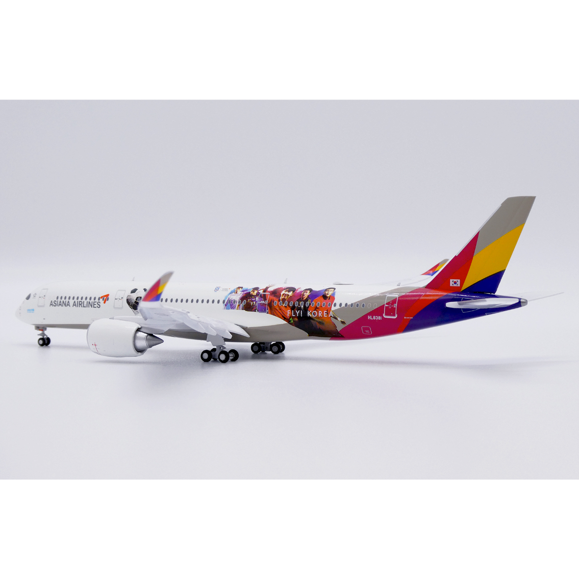 ★Raion様★アシアナ航空 A350-900 ギア着脱可 1/400 1/400 A350-900XWB アシアナ航空
