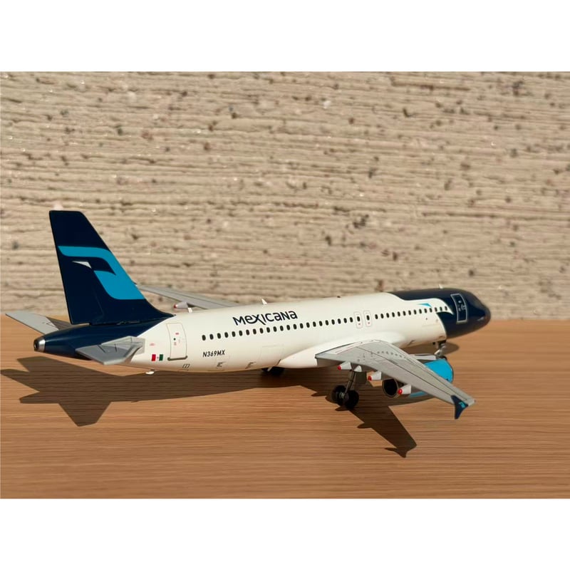 絶版】【中古】1/200 A320 メキシカーナ航空 N369MX | ひこーきちゃん