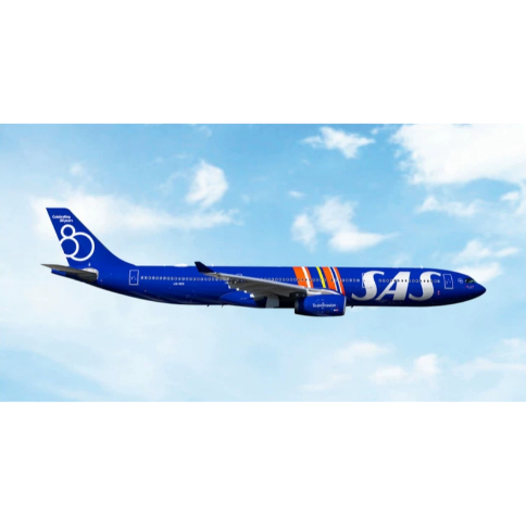 先割予約15％OFF】1/400 A330-300 スカンジナビア航空 「創立80周年記念