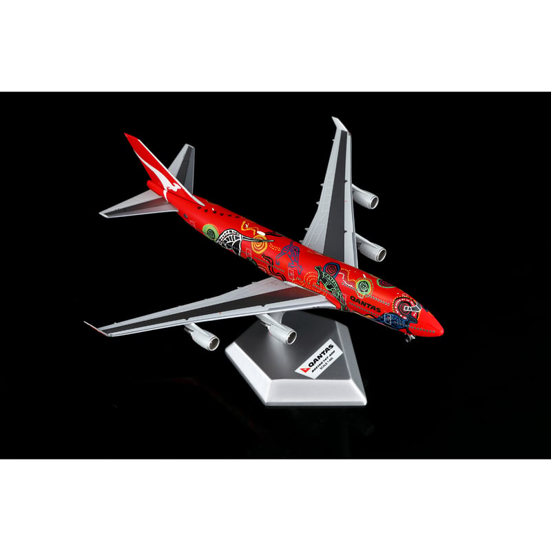 お取り寄せ商品】1/400 747-400 カンタス航空「Wunala Dreaming