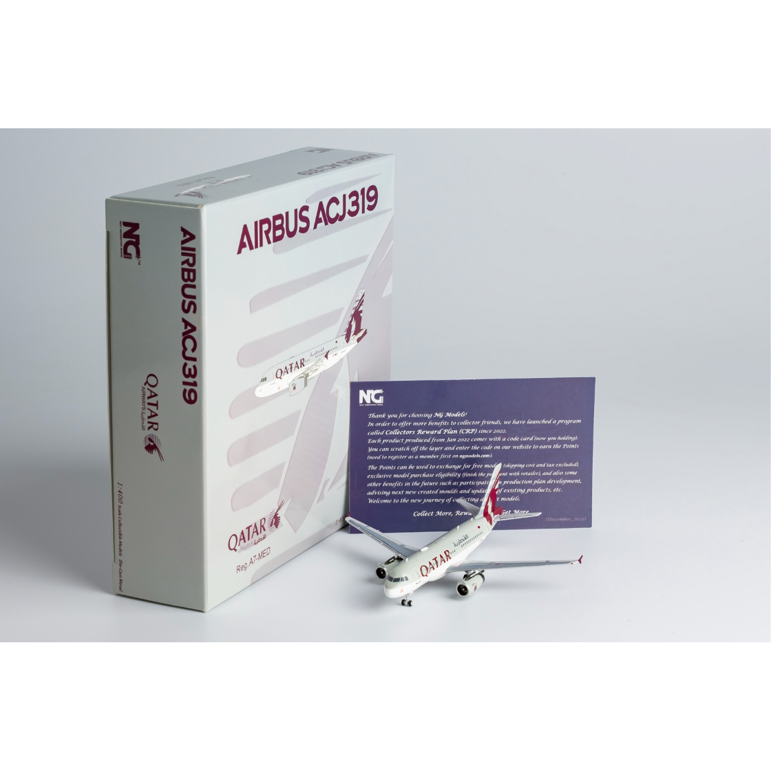 お取り寄せ商品】 1/400 A319-100 ACJ カタールアミリフライト