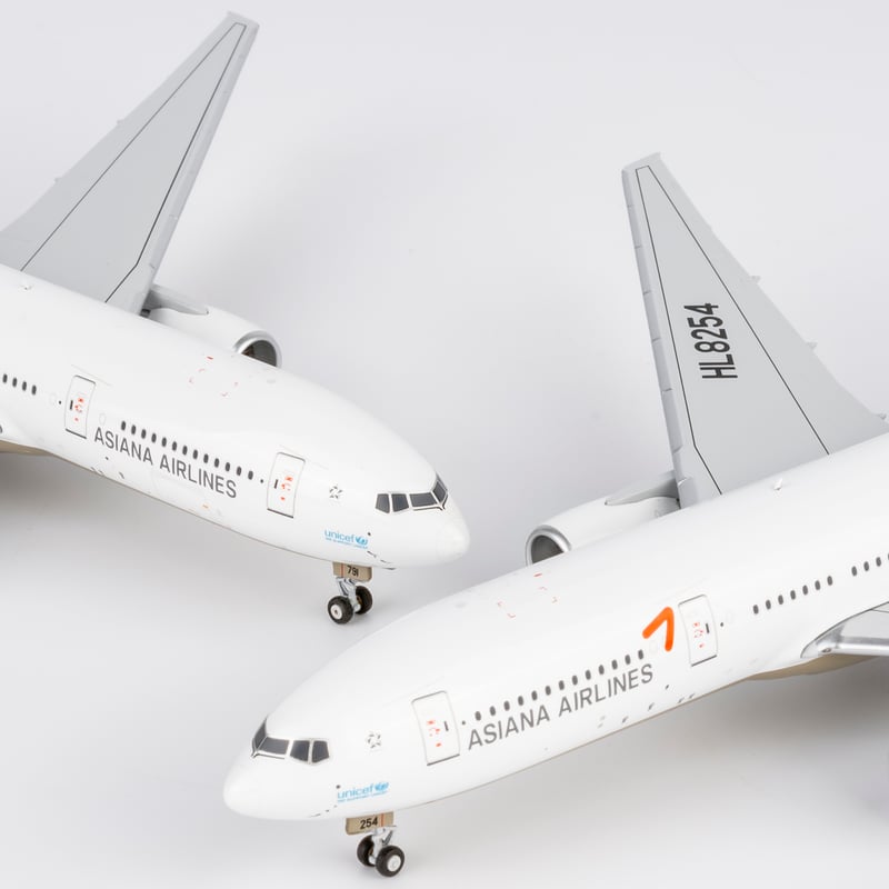 お取り寄せ商品】1/400 777-200ER アシアナ航空「revised tit