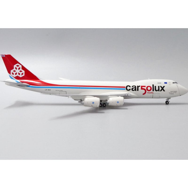 1/400 B747-8F カーゴルクス 「創業50周年」 LX-VCC （貨物ドア開閉